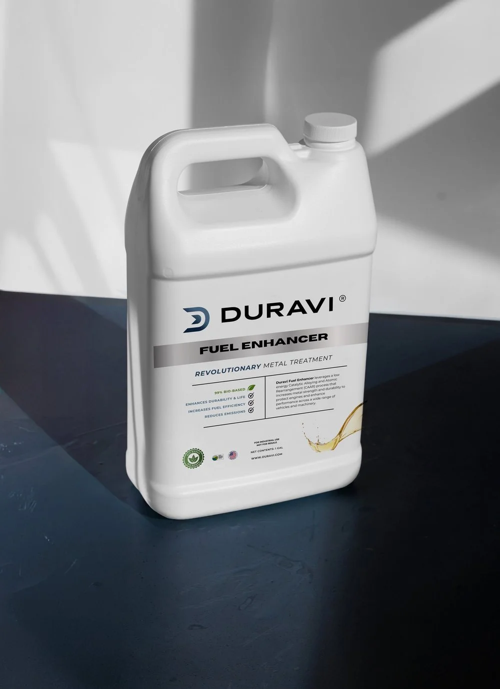 Duravi Fuel Enhancer actual product photograph