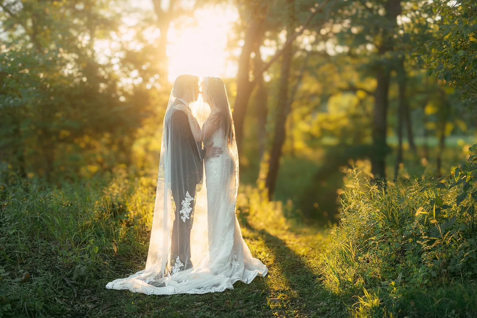 Emotional wedding ceremony moment — award-winning Chicago wedding photography