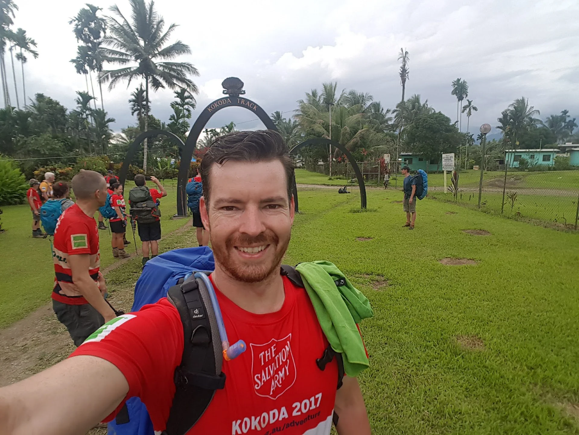 Andrew May on the Kokoda Track