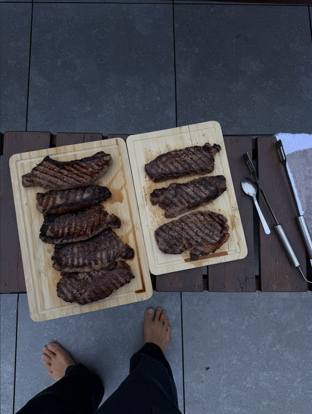 Steak dinner
