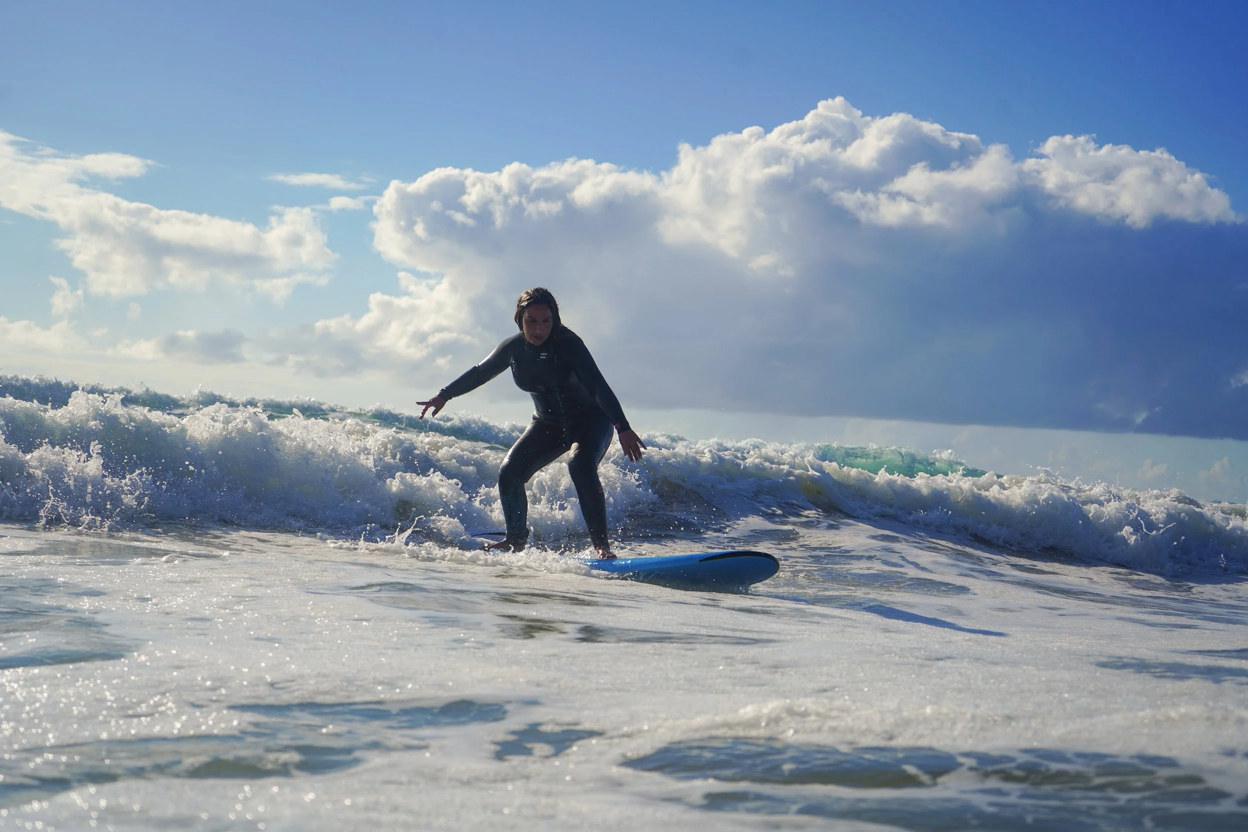 Winter surf at Nomad Surf