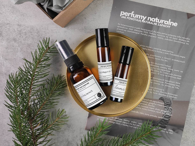 Kompozycja perfum naturalnych - CARAMEL