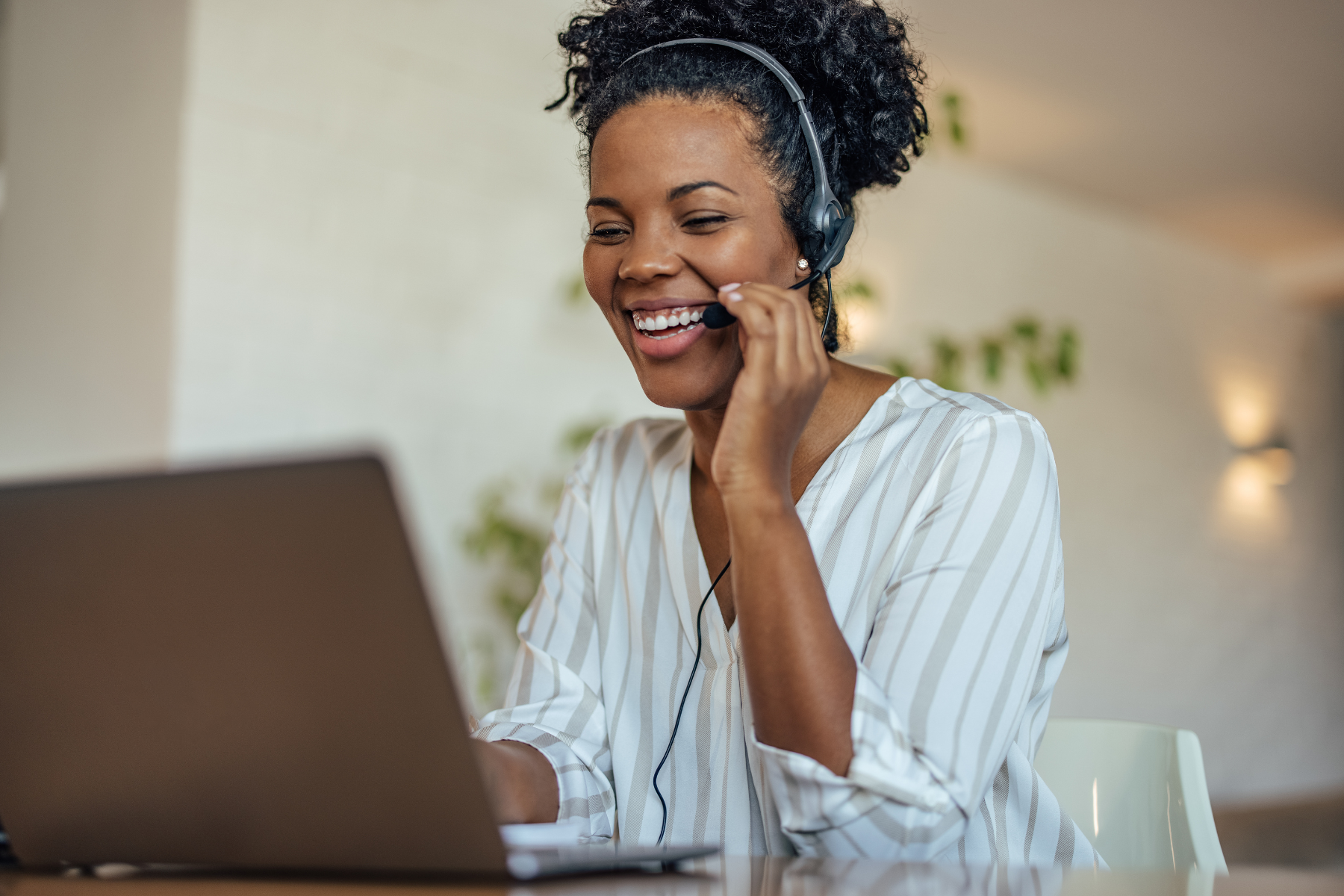 Friendly local support representative