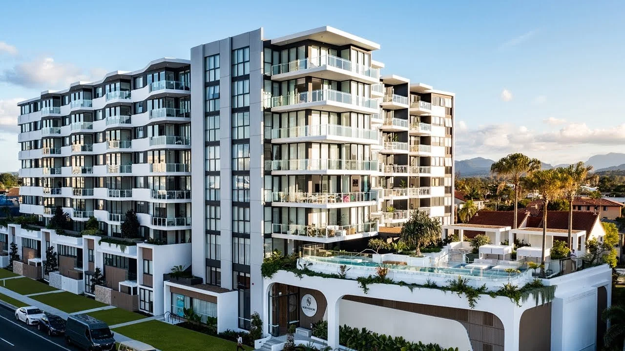 North Shore Apartments, Palm Beach — exterior repaint by Uplift Painting