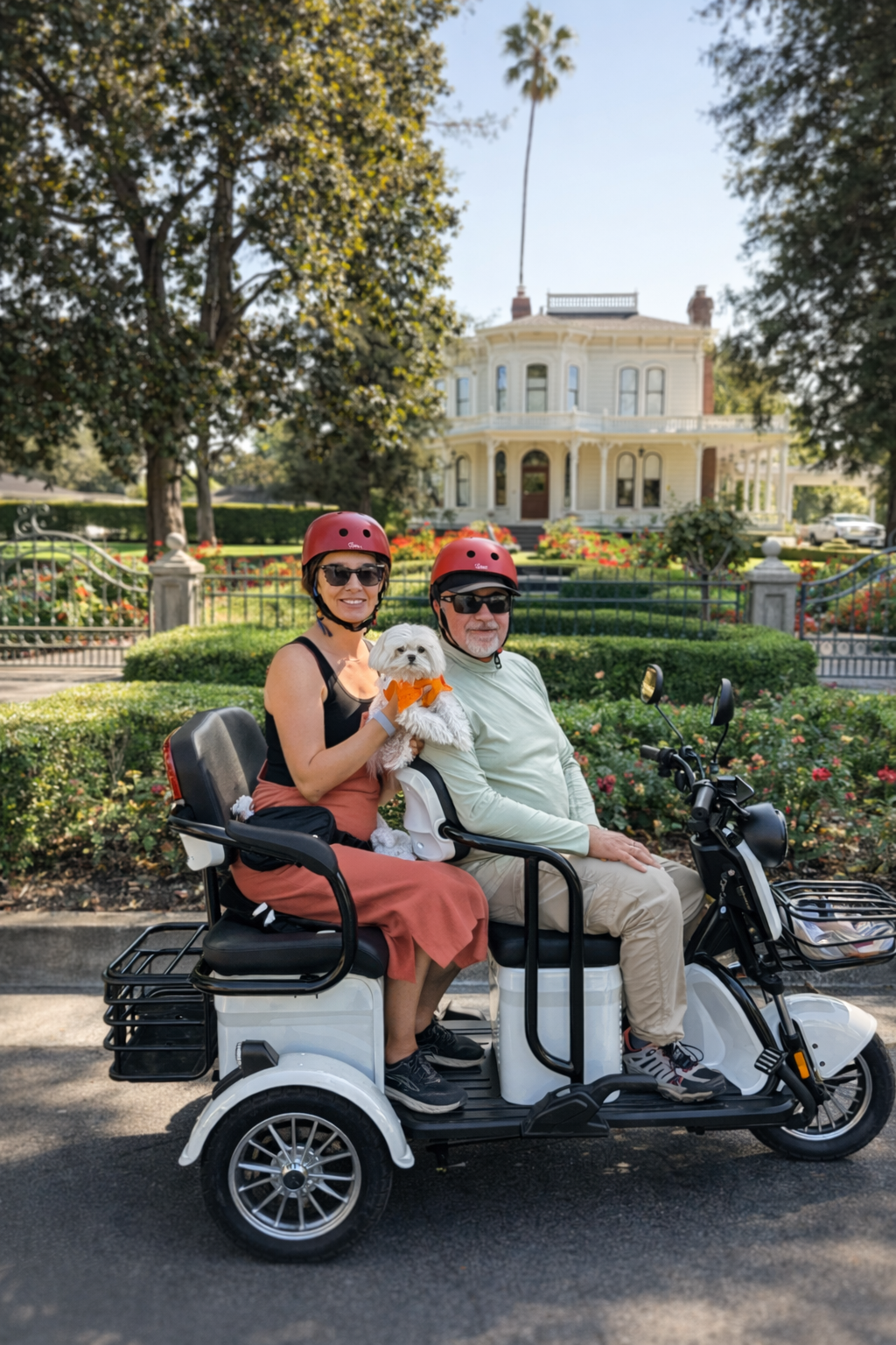 Fairmont Sonoma Mission Inn electric trike tour