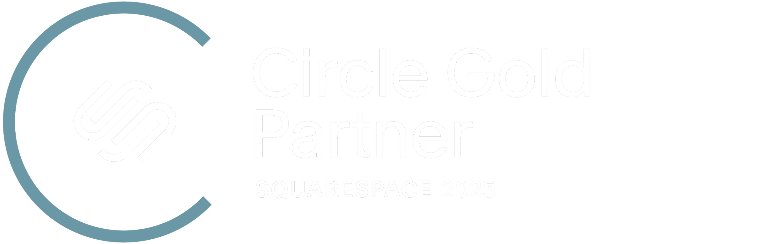 Squarespace Circle Gold Member