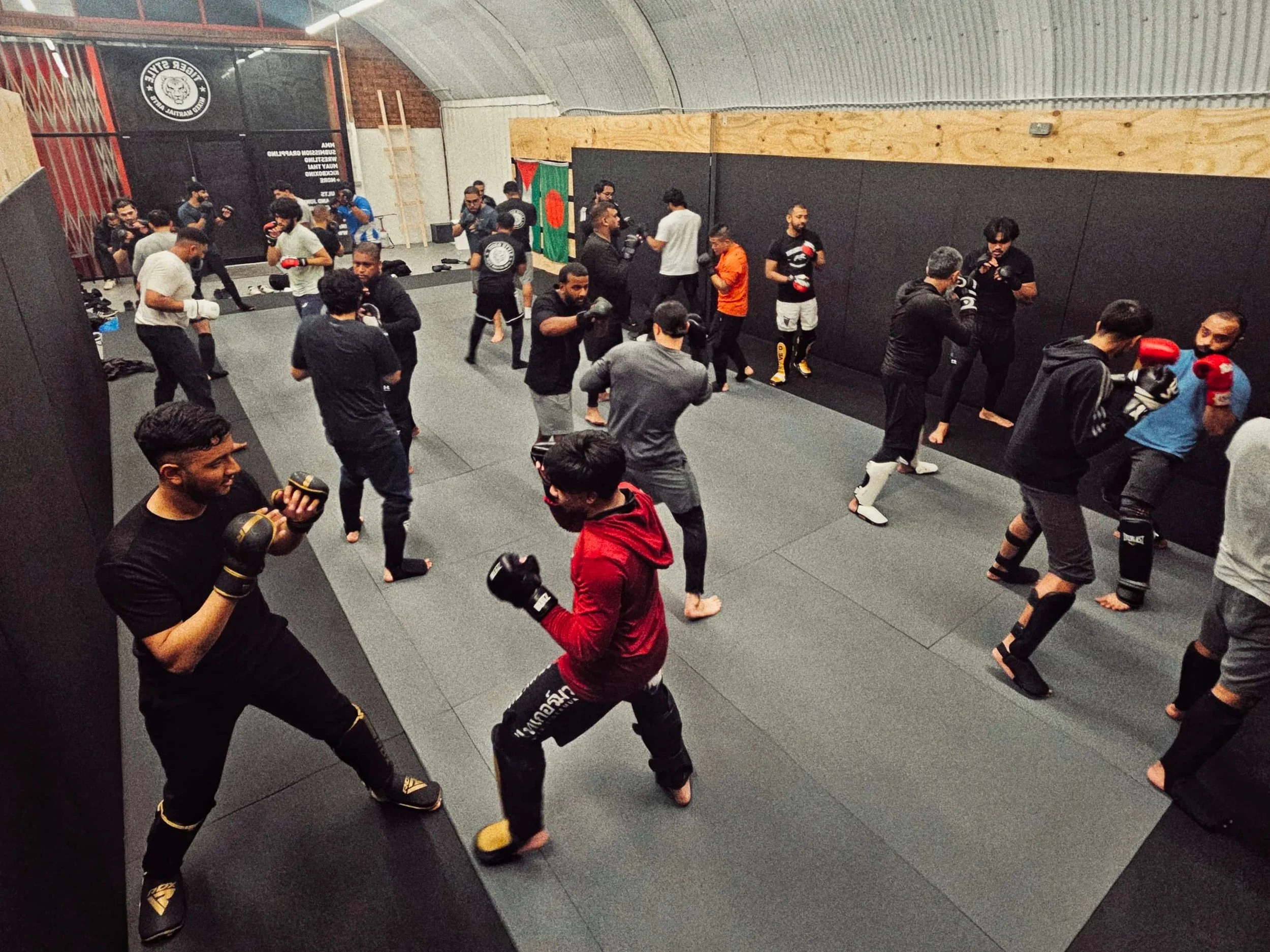 MMA training at Tigerstyle MMA