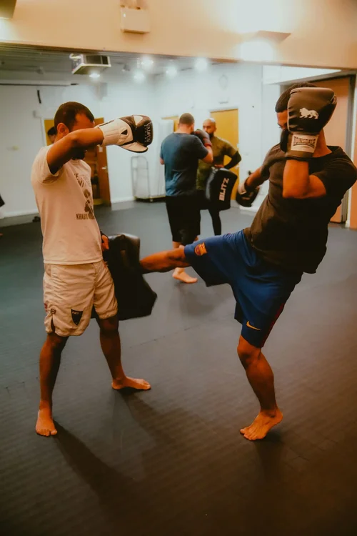 Kickboxing Fundamentals training at Tigerstyle MMA
