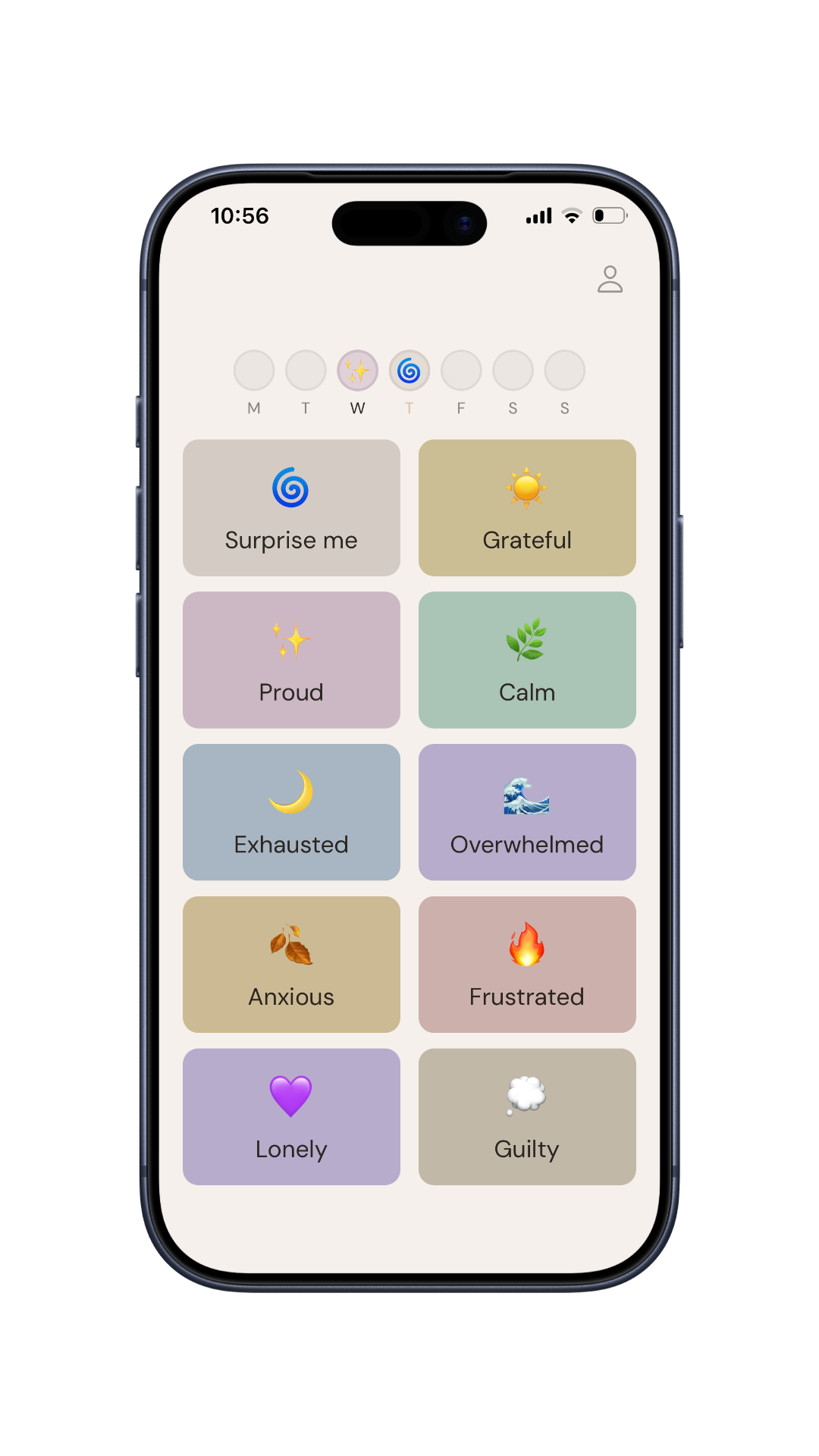 Held — emotional support app