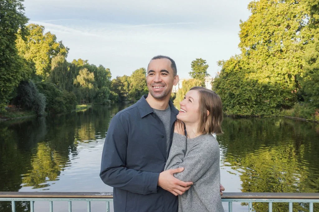 Family photoshoot in St James's Park, London