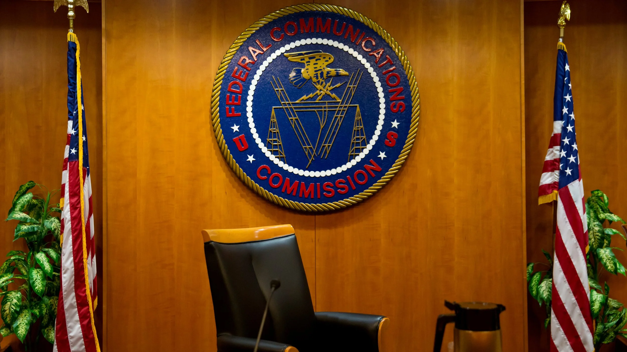 FCC Logo at HQ