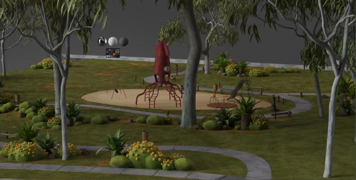 Playground set surfacing 3