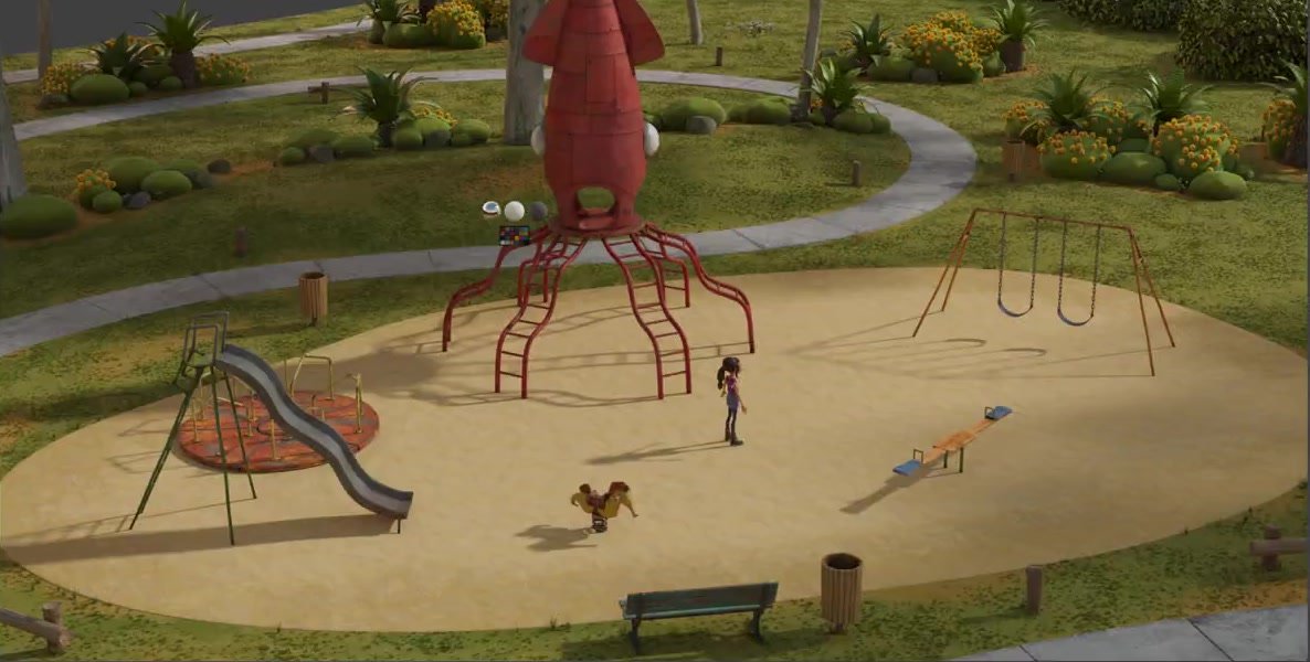 Playground set surfacing 1