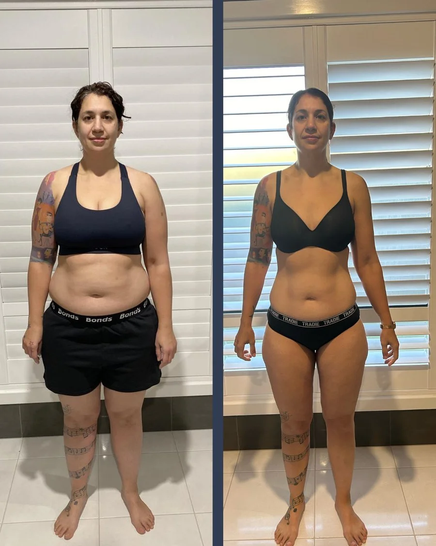 Zoe before and after transformation