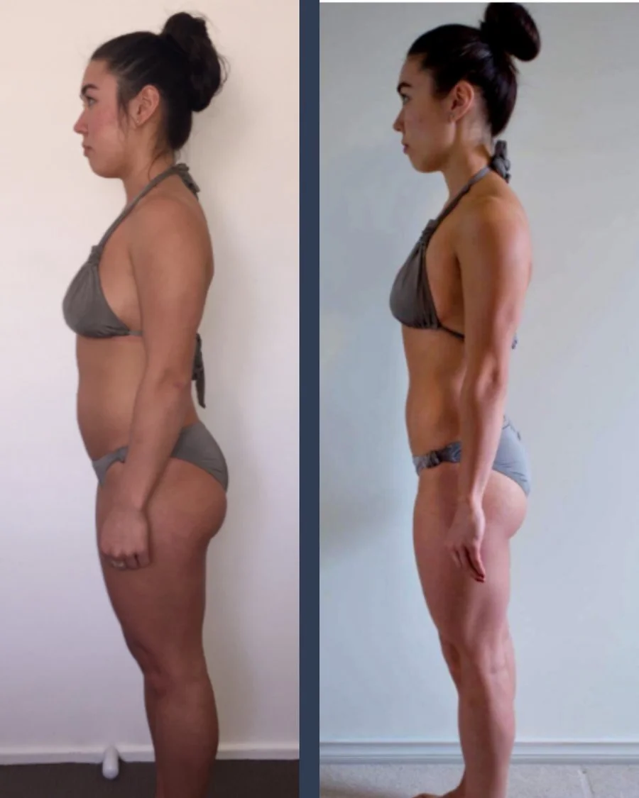 Mikayla before and after transformation