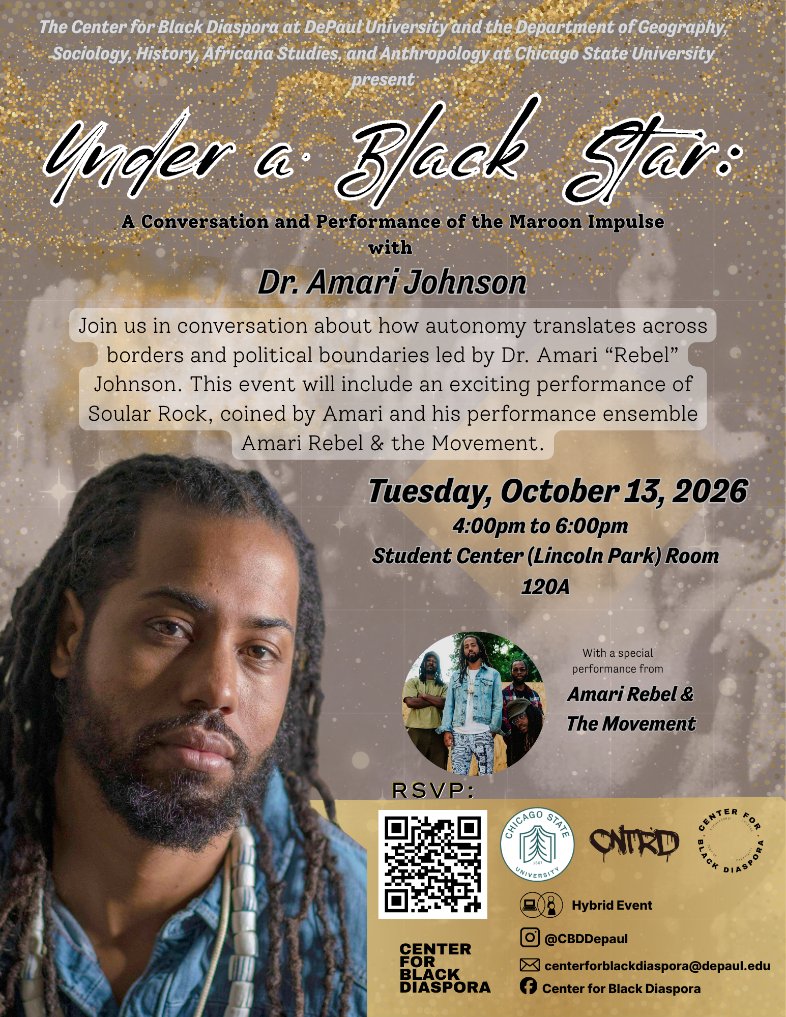 Amari Rebel & the Movement — Chicago show at DePaul University