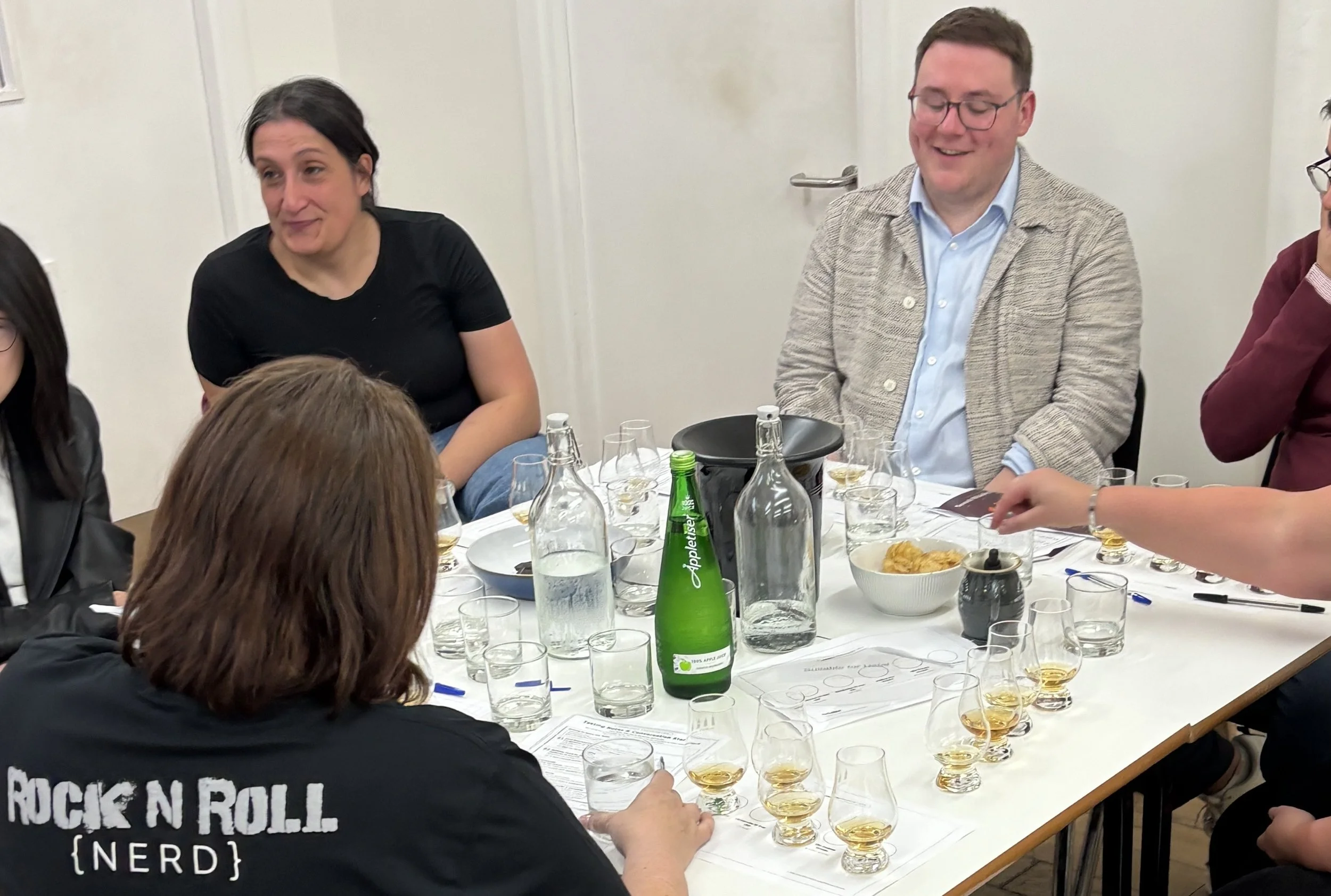 Guests enjoying A Taste of Scottish Culture