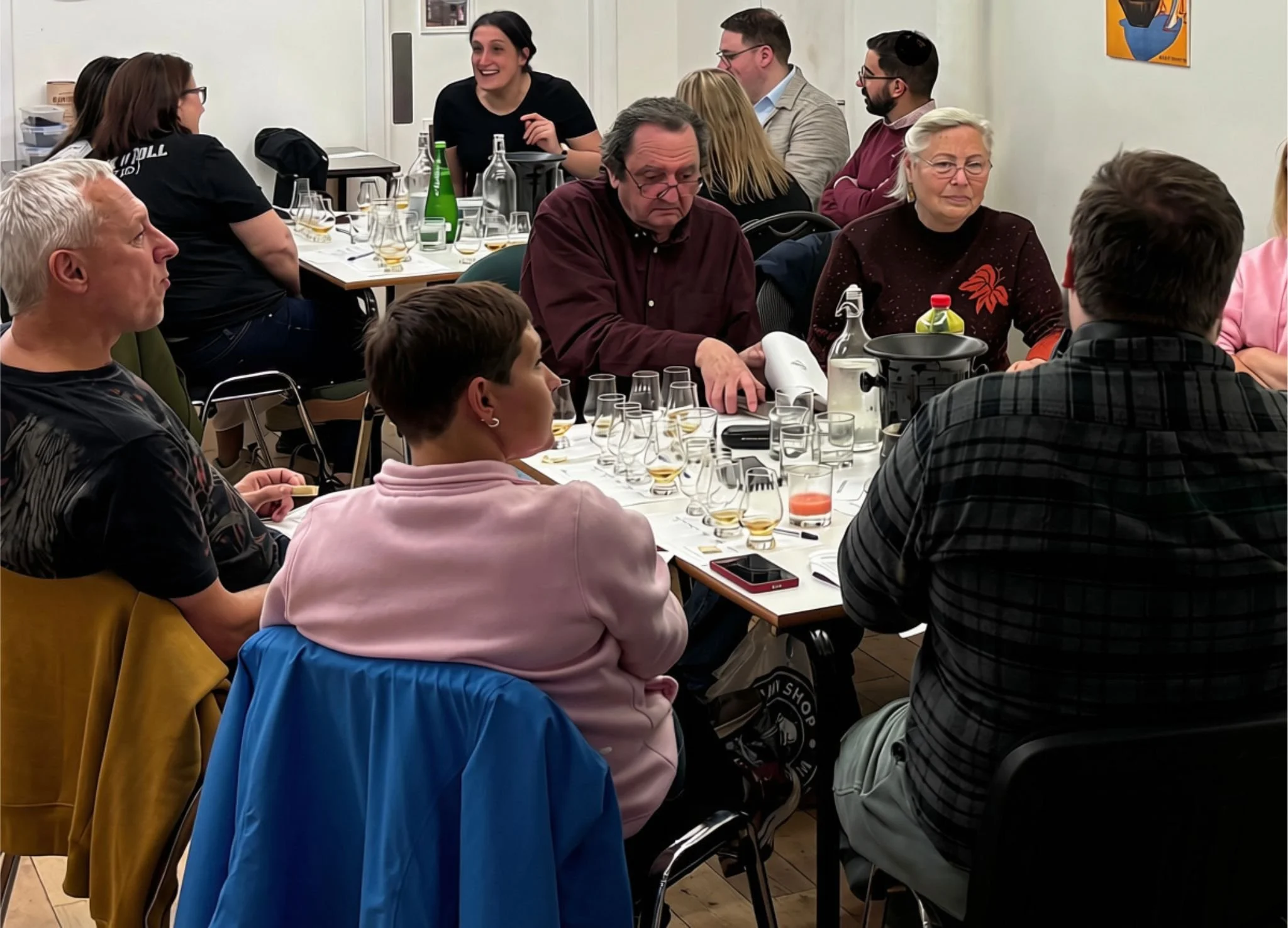 People having a conversation at a GoGabber event