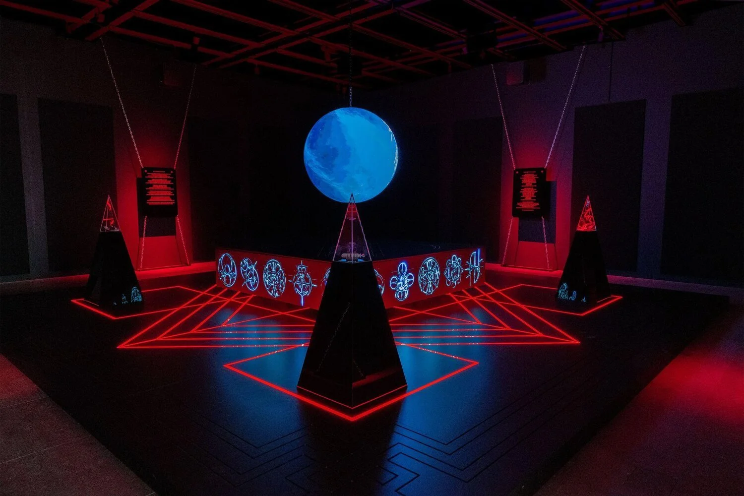 Zach Blas, CULTUS, installation view at the Whitney Museum of American Art