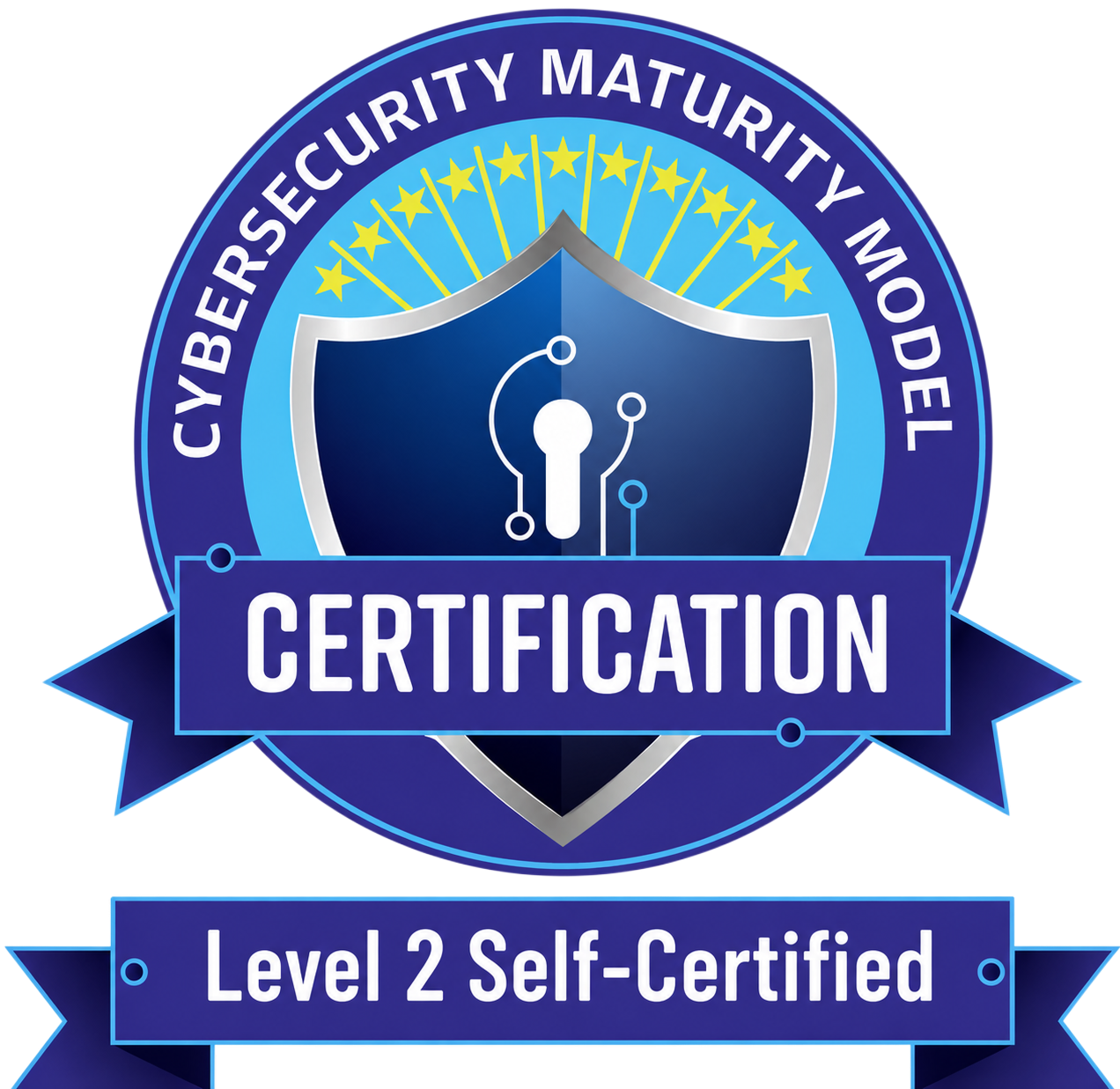 CMMC Level 2 self-certified logo