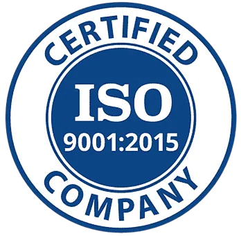 ISO 9001:2015 certification logo