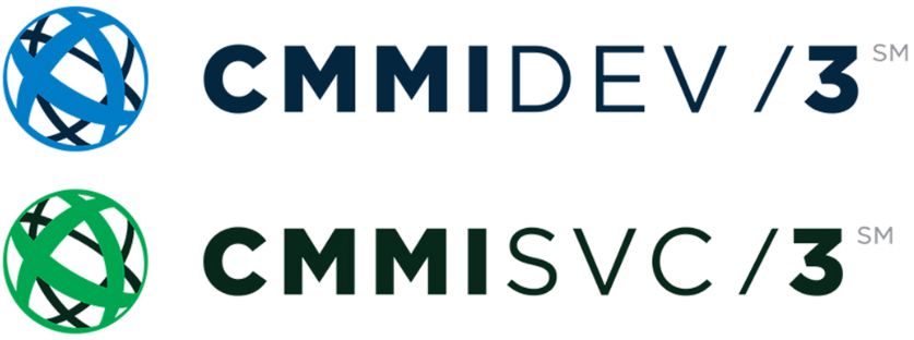 CMMI DEV Level 3 and CMMI SVC Level 3 logo