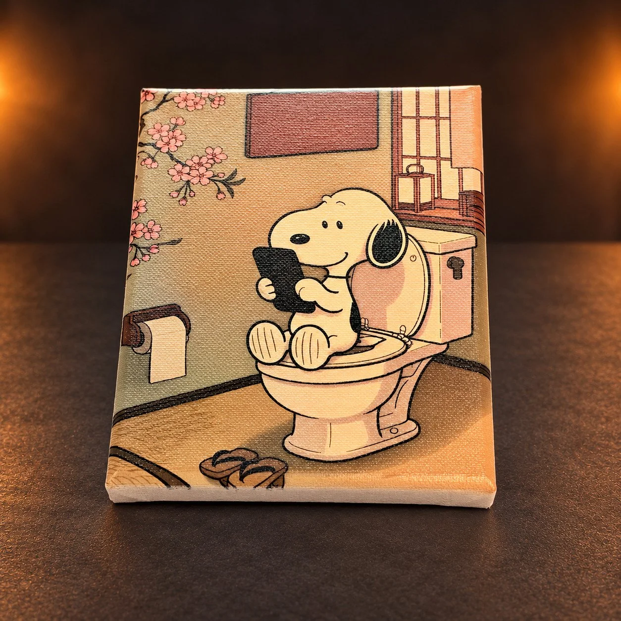 Character canvas print