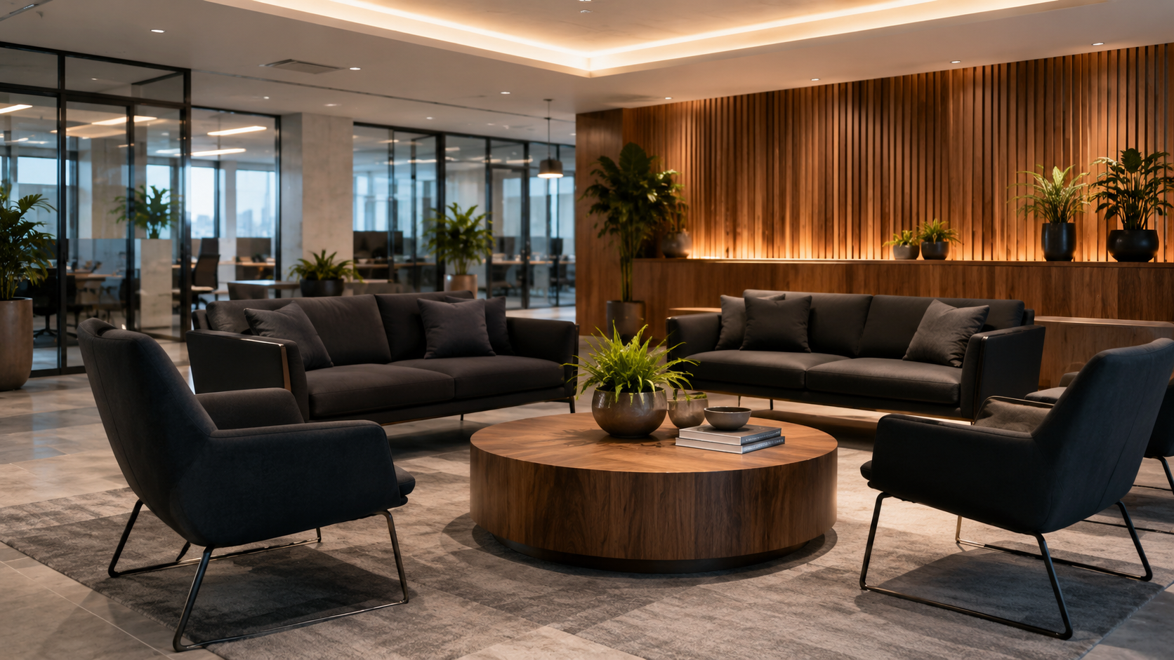 Lounge area