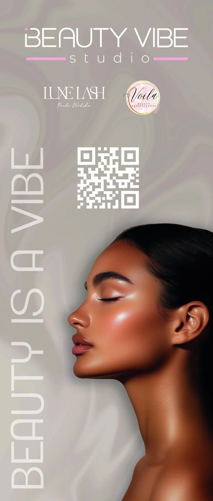 Roll-up for Beauty Vibe Studio