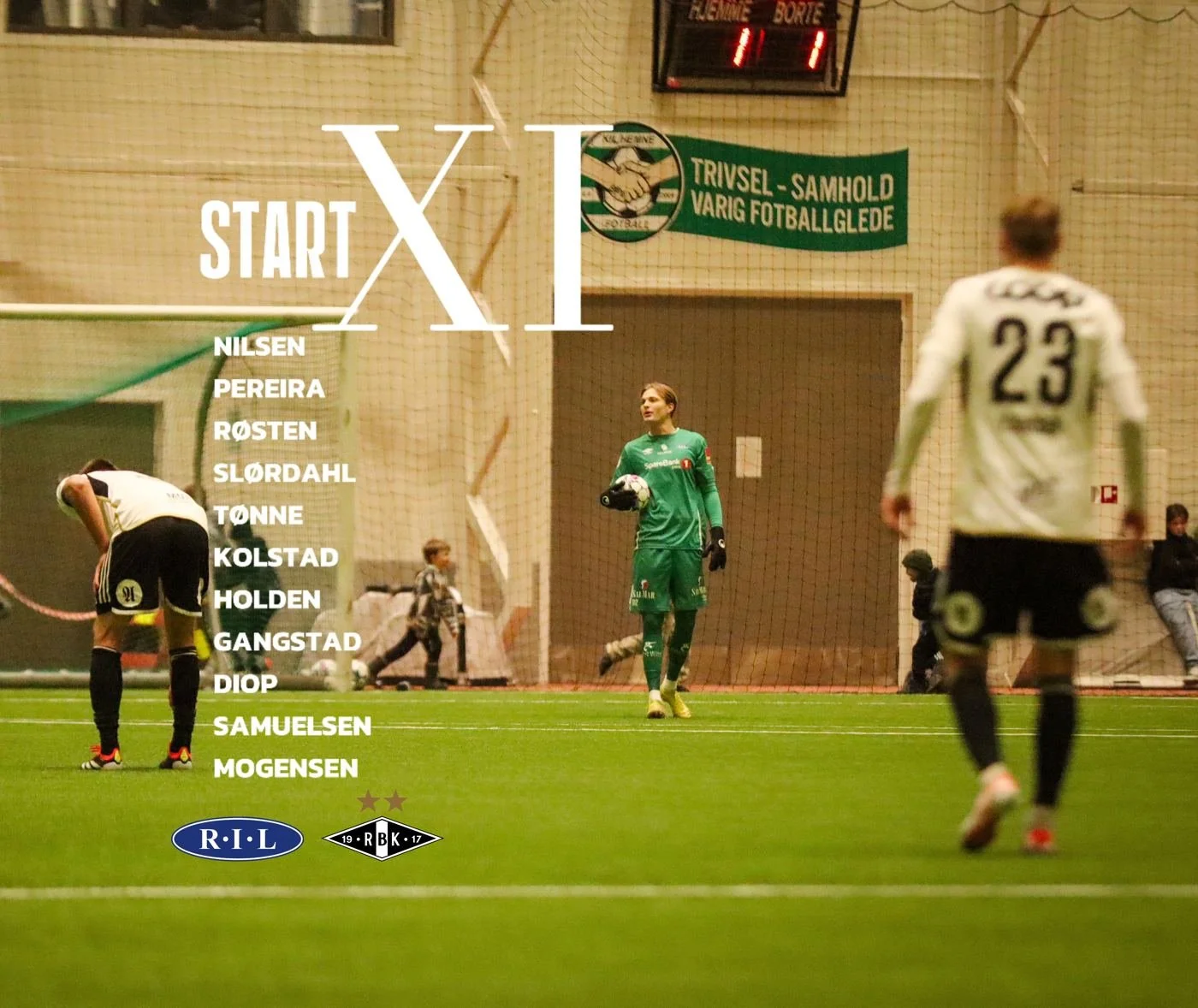 Start XI-grafikk for Ranheim IL