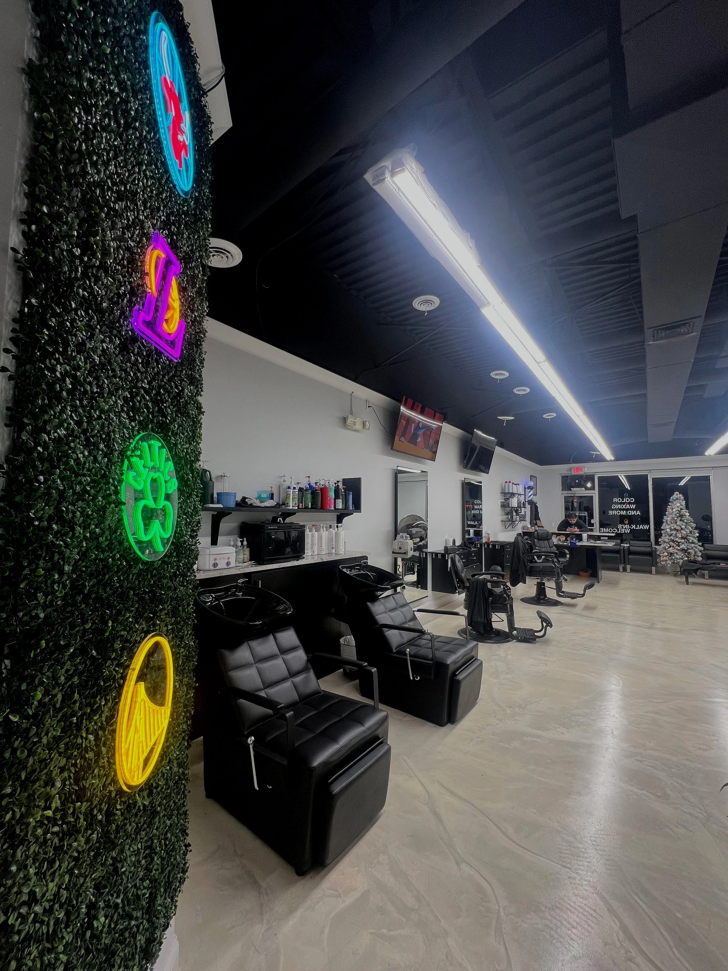 Inside Gifted Hands Barber Studio