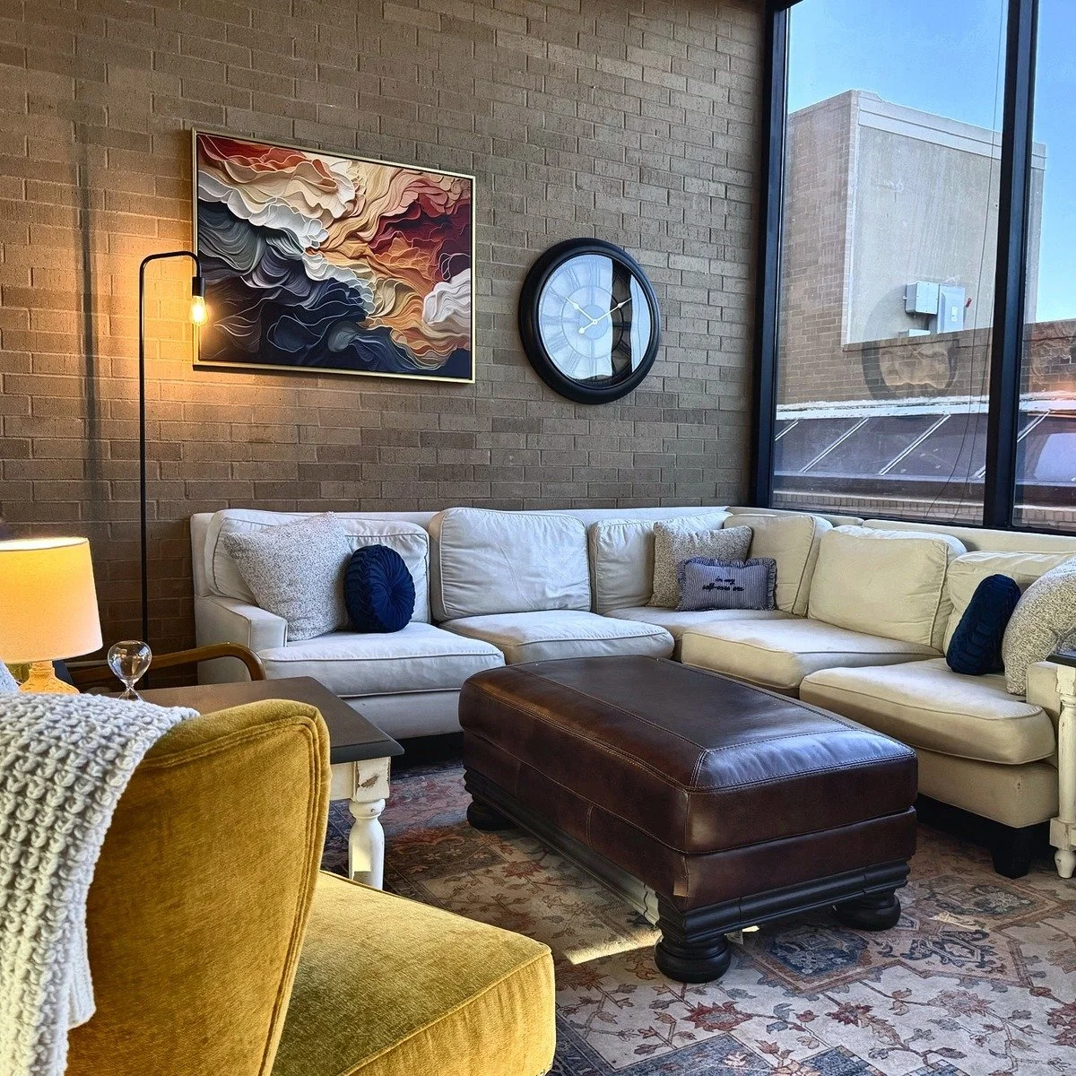 Clinical office at Brain & Heart Healing, Abilene TX, where Ali Adams sees clients on Fridays, Saturdays, and Sundays.