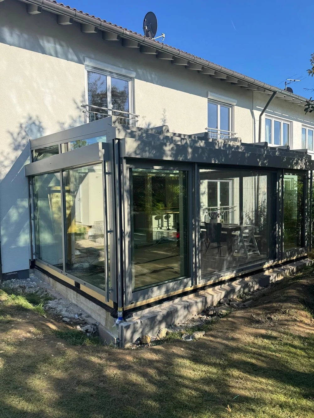 Warmwintergarten am Einfamilienhaus von Kastonia am Bodensee