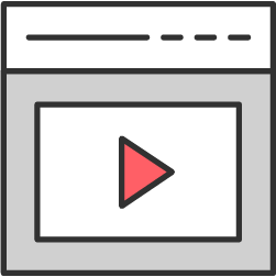 self-paced and flexible icon