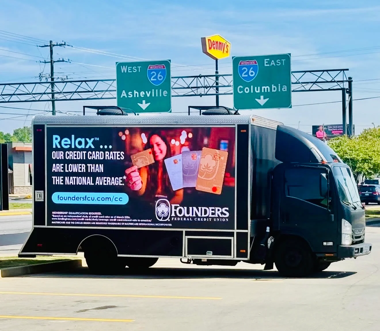 LED mobile billboard truck campaign footage from Mobile Billboard Global