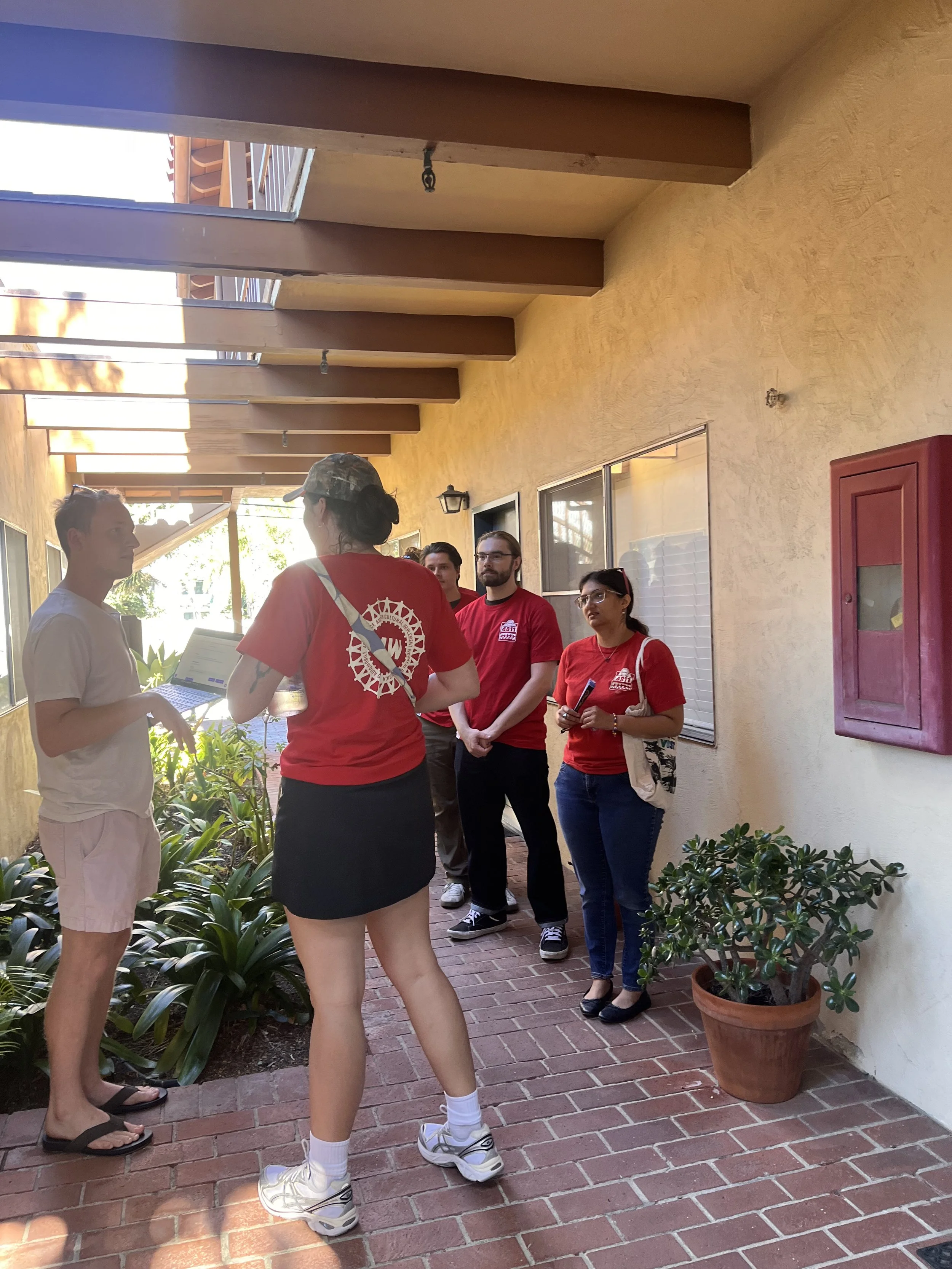 Photo from a Santa Barbara County Democrats event