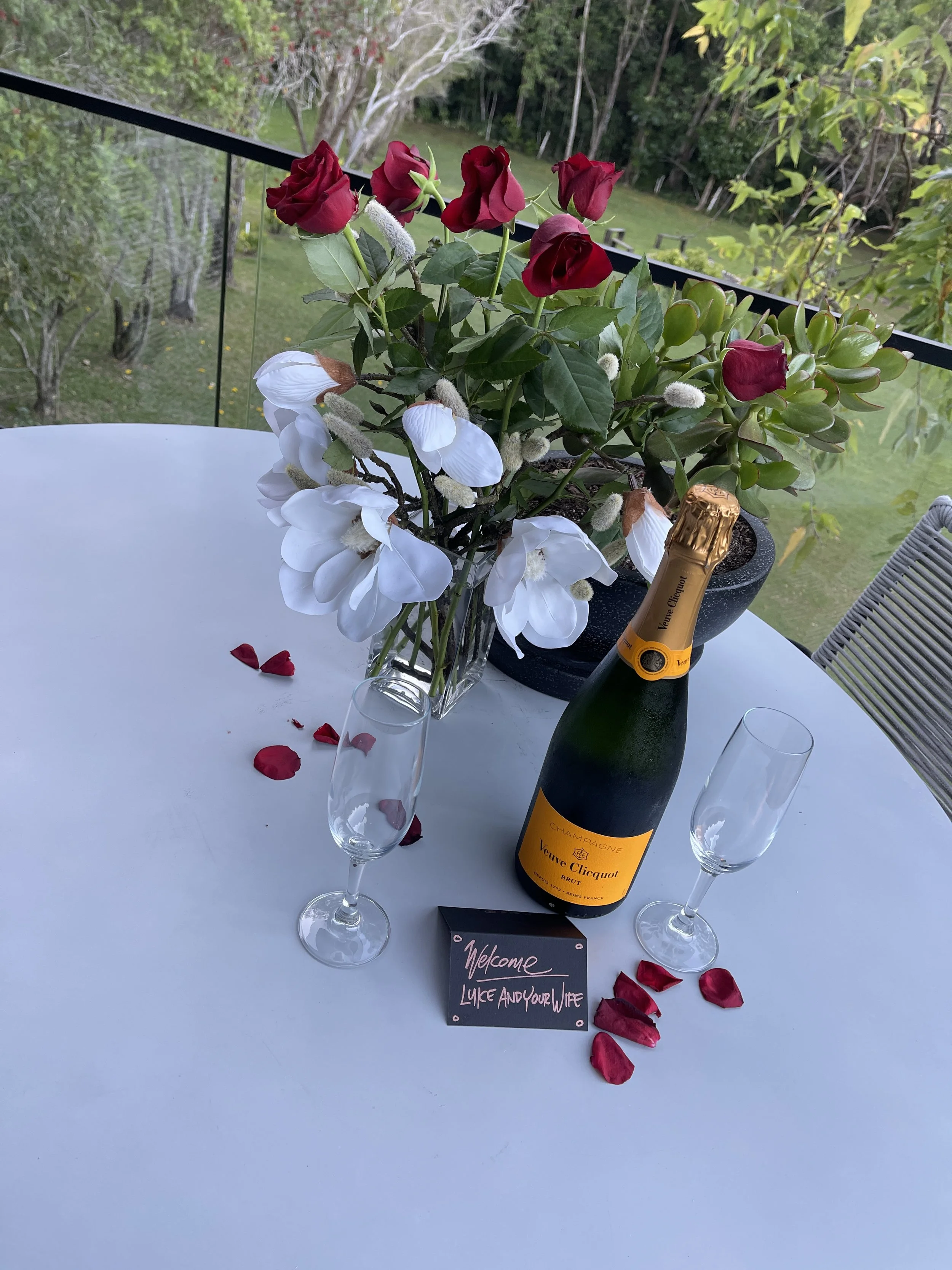 Romantic dinner experience