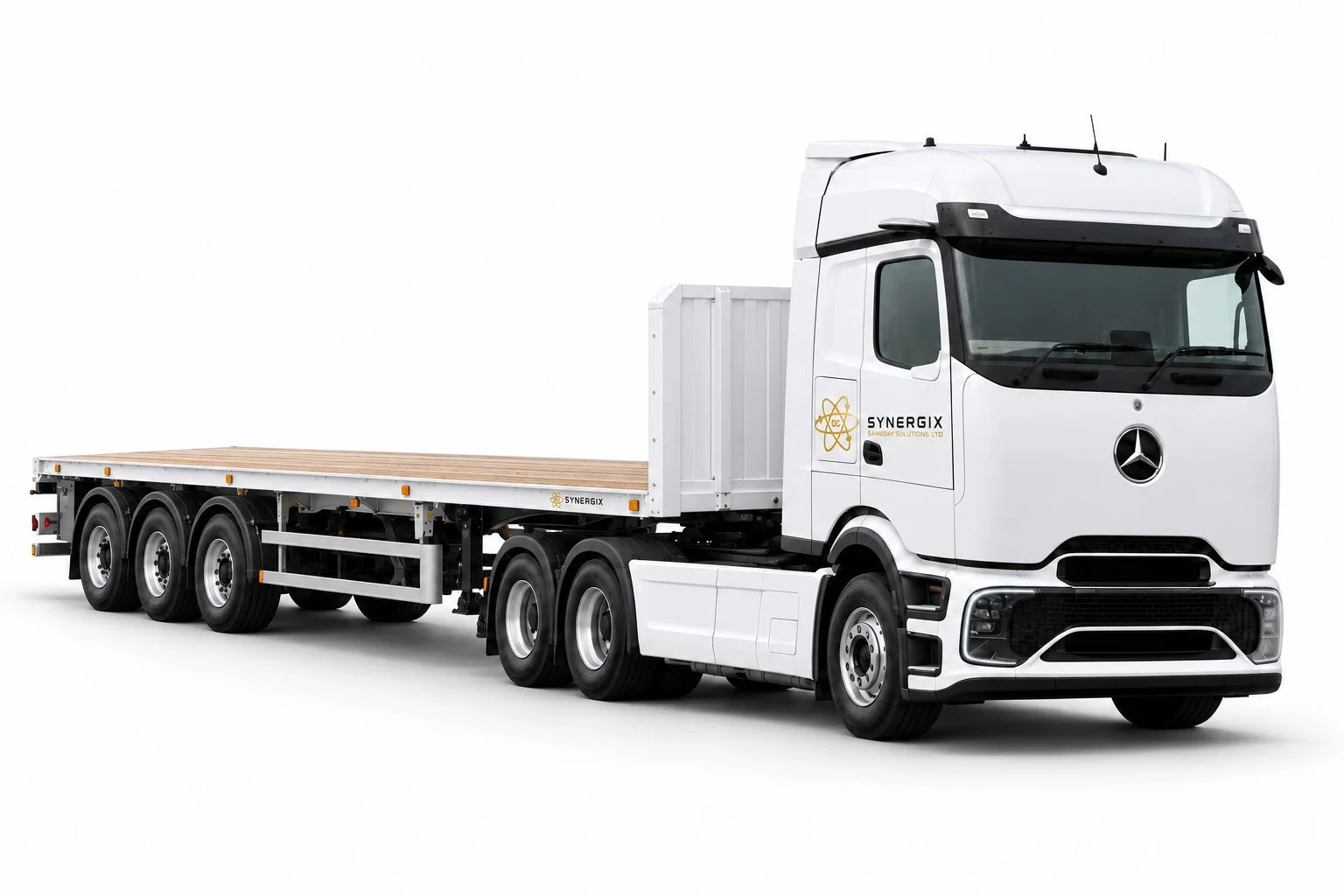 Flatbed vehicle-type illustration