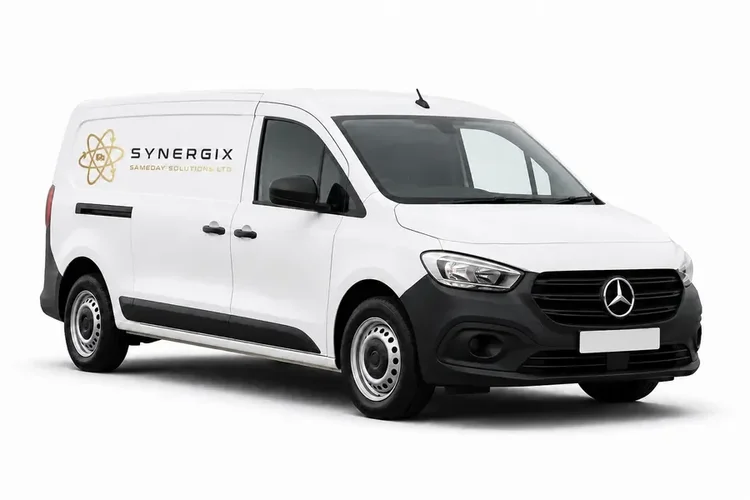 Small van catalogue illustration