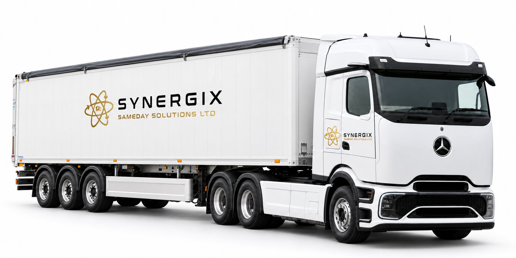 Walking floor vehicle-type illustration