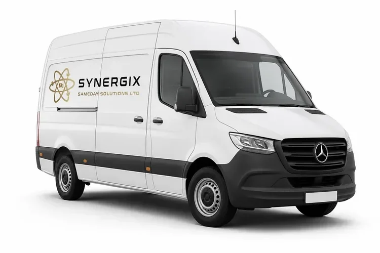 Long wheelbase van catalogue illustration