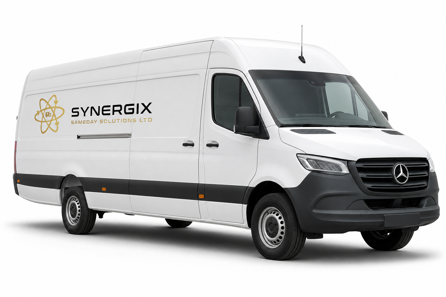 White Synergix XLWB van