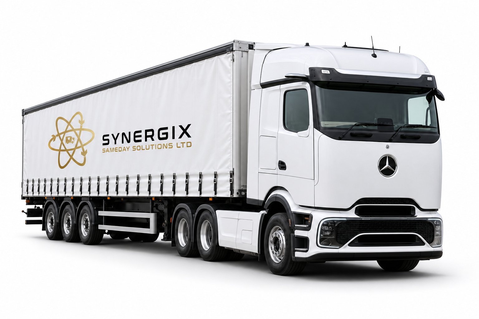 Curtainsider vehicle-type illustration