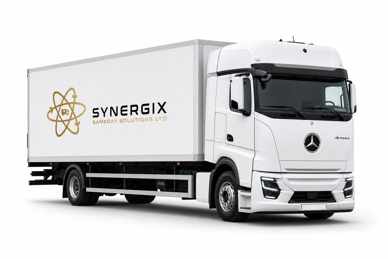 White Synergix 18 tonne truck