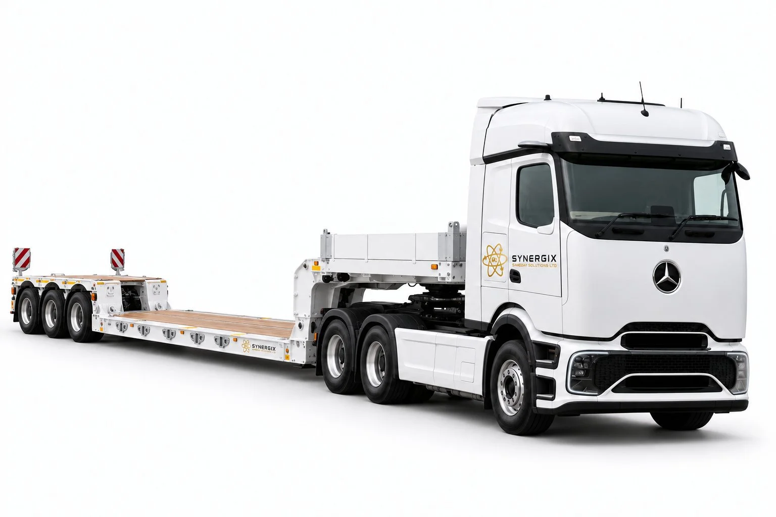 Low loader vehicle-type illustration
