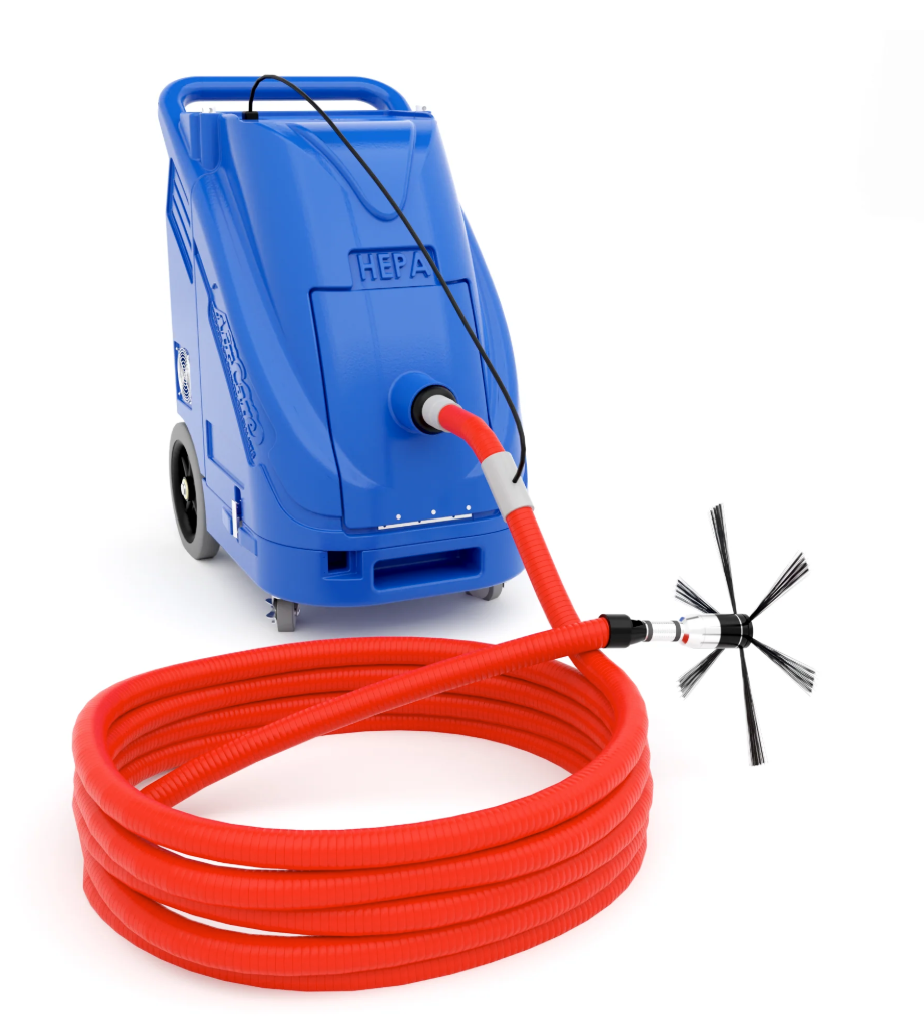 Duct-cleaning machine used by Endeavor Heating and Cooling