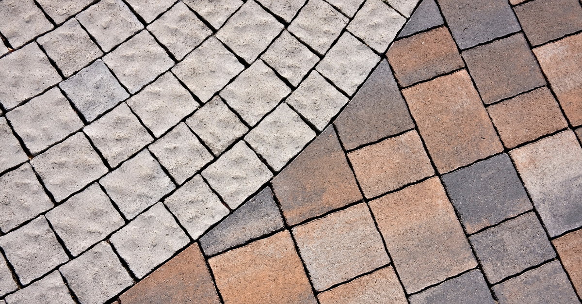 Paver patio samples and material options, Relentless Landscaping