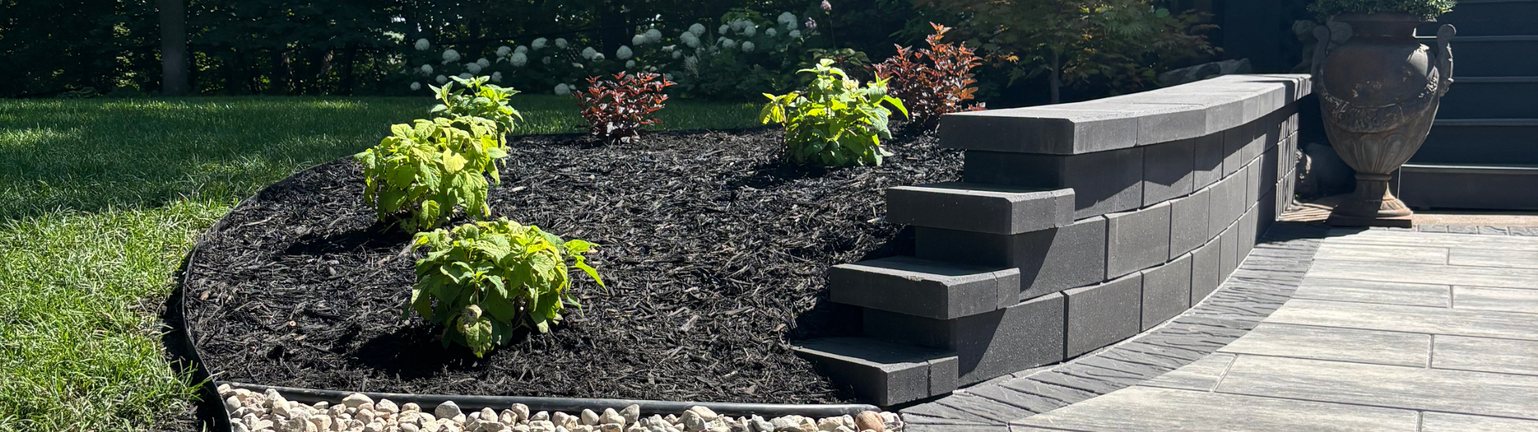 Aquila project paver patio, Relentless Landscaping