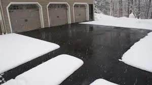 Heated driveway, Relentless Landscaping