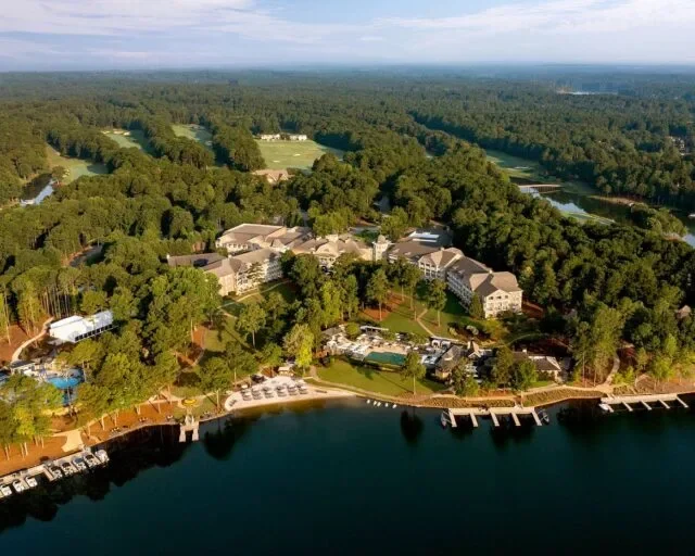 The Ritz-Carlton Reynolds Lake Oconee representing premium Masters travel accommodations